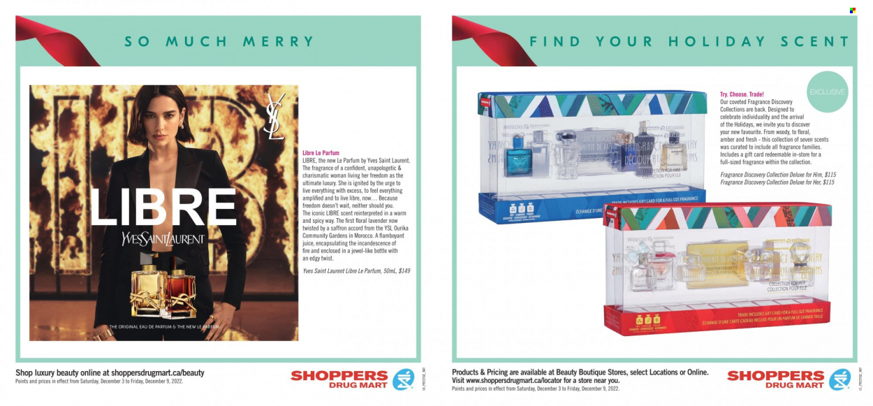 Shoppers Drug Mart flyer - December 03, 2022 - December 09, 2022. Page 11