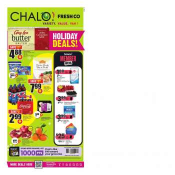 Chalo! FreshCo. Flyer - December 08, 2022 - December 14, 2022.