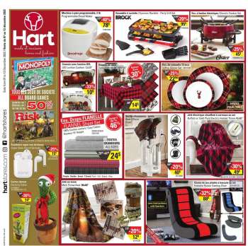 Circulaire Hart Stores - 07 Décembre 2022 - 13 Décembre 2022.