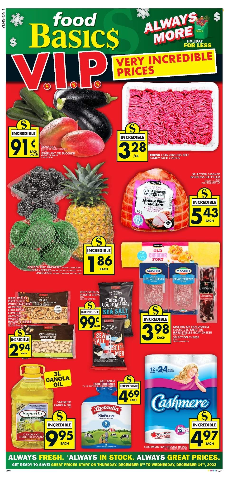 Food Basics flyer - December 08, 2022 - December 14, 2022. Page 1