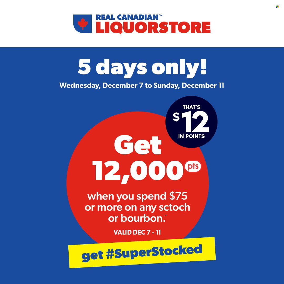 Real Canadian Liquorstore flyer - December 07, 2022 - December 11, 2022. Page 1