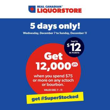 Real Canadian Liquorstore Flyer - December 07, 2022 - December 11, 2022.