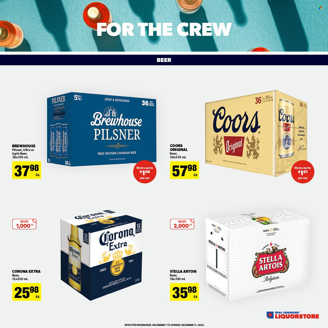 Real Canadian Liquorstore flyer - December 07, 2022 - December 11, 2022. Page 12