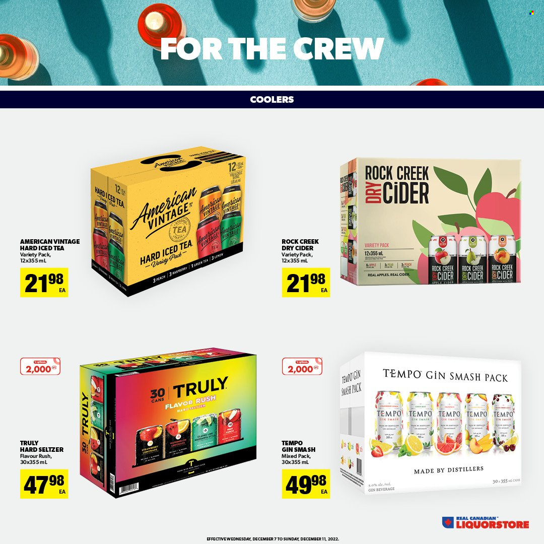 Real Canadian Liquorstore flyer - December 07, 2022 - December 11, 2022. Page 13
