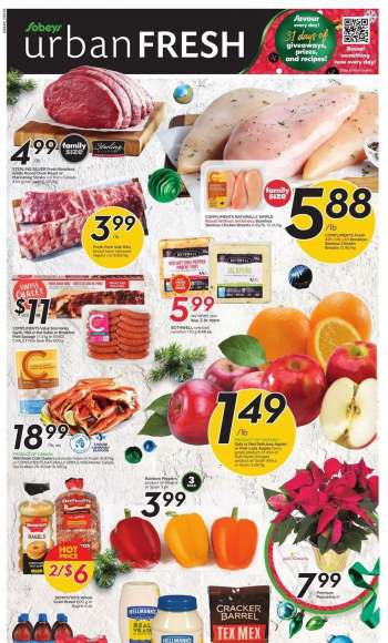 Sobeys Urban Fresh Flyer - December 08, 2022 - December 14, 2022.
