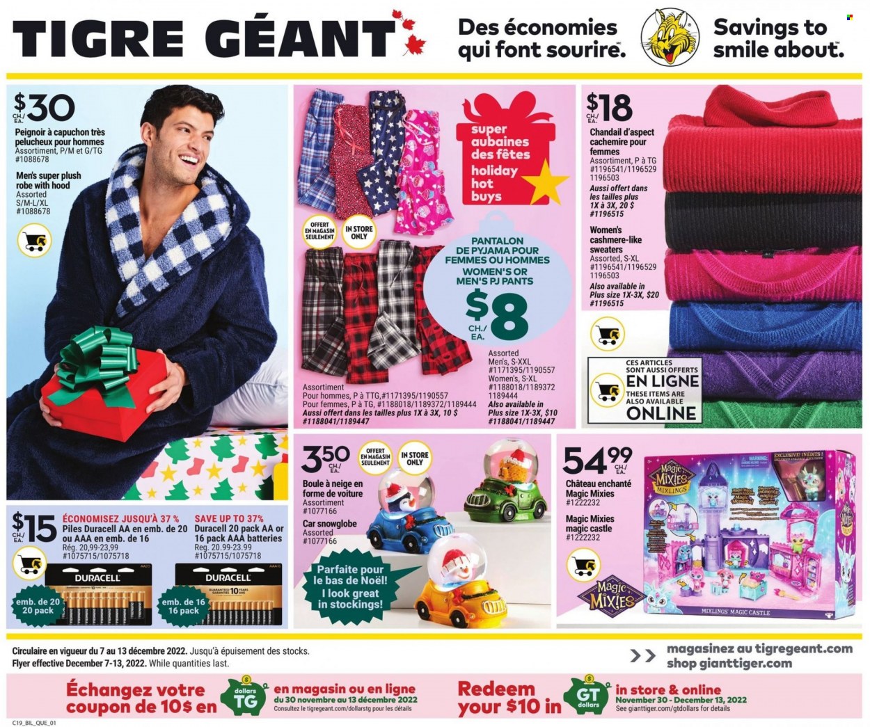 Giant Tiger flyer - December 07, 2022 - December 13, 2022. Page 1