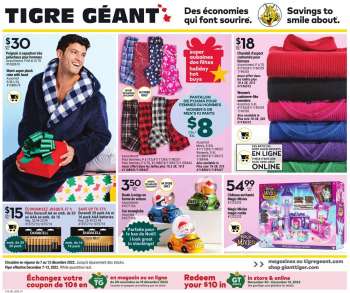 Giant Tiger Flyer - December 07, 2022 - December 13, 2022.