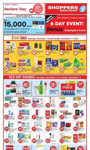 Shoppers Drug Mart Flyer - December 10, 2022 - December 16, 2022.