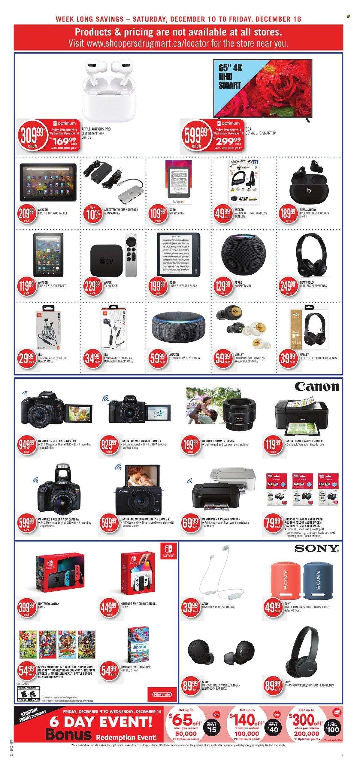 Shoppers Drug Mart flyer - December 10, 2022 - December 16, 2022. Page 11