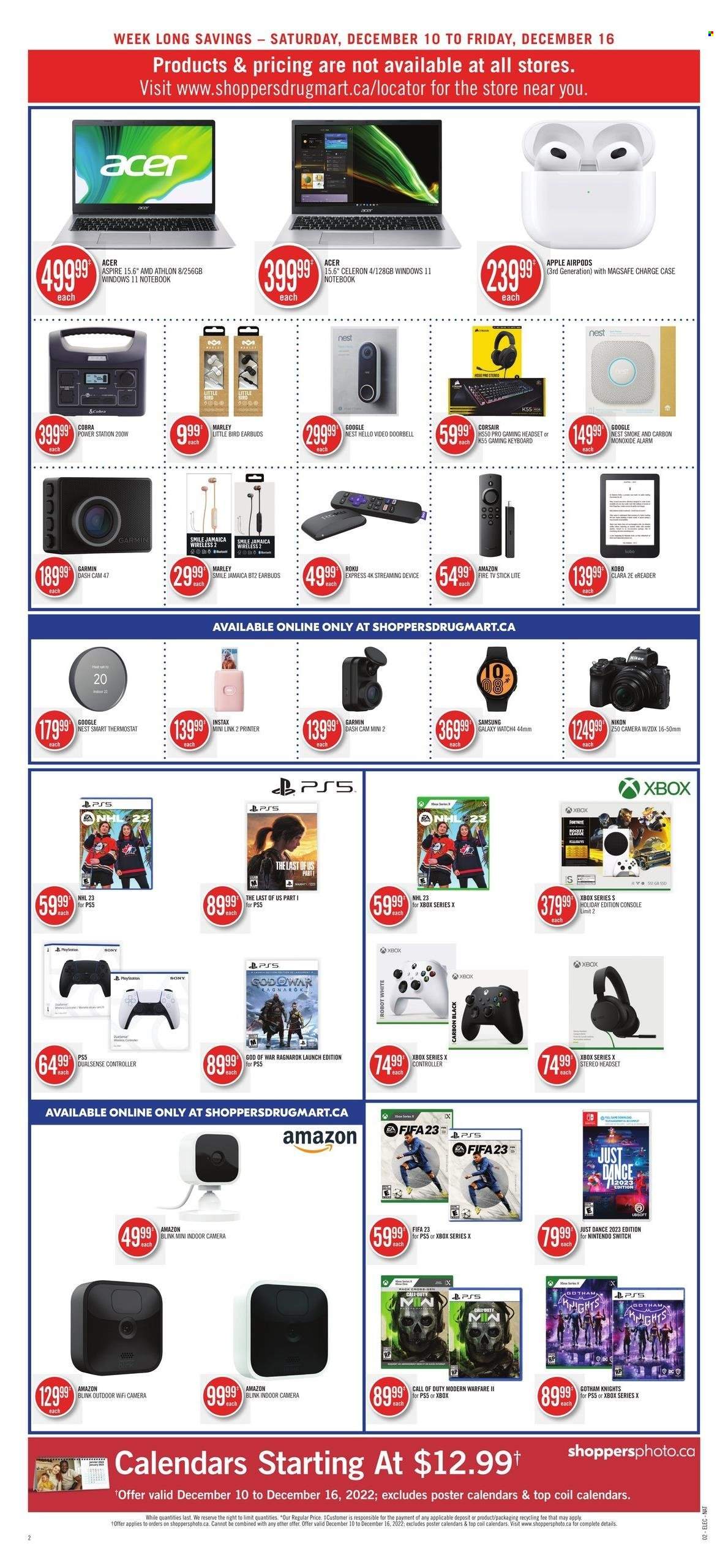 Shoppers Drug Mart flyer - December 10, 2022 - December 16, 2022. Page 12
