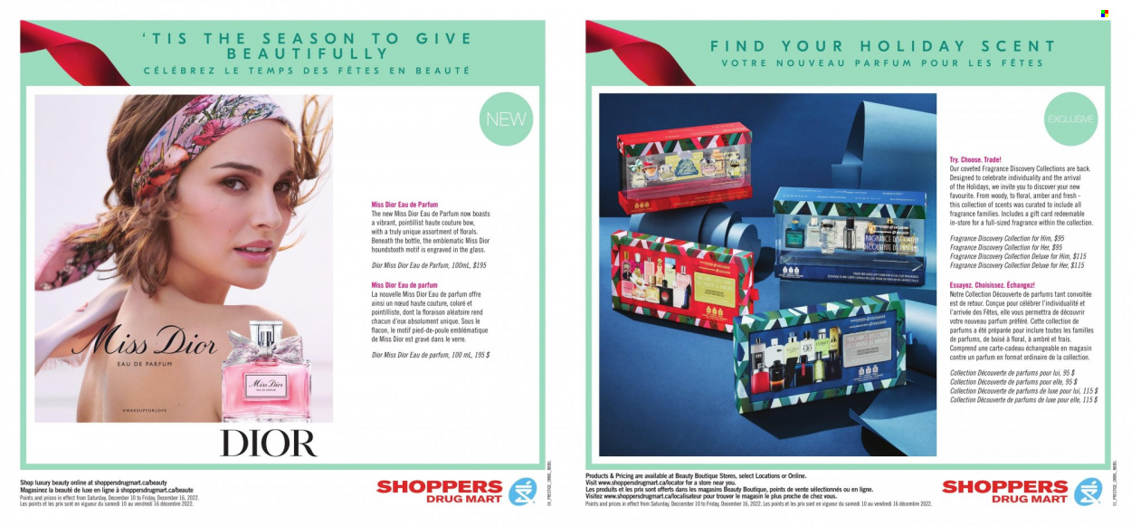 Shoppers Drug Mart flyer - December 10, 2022 - December 16, 2022. Page 14