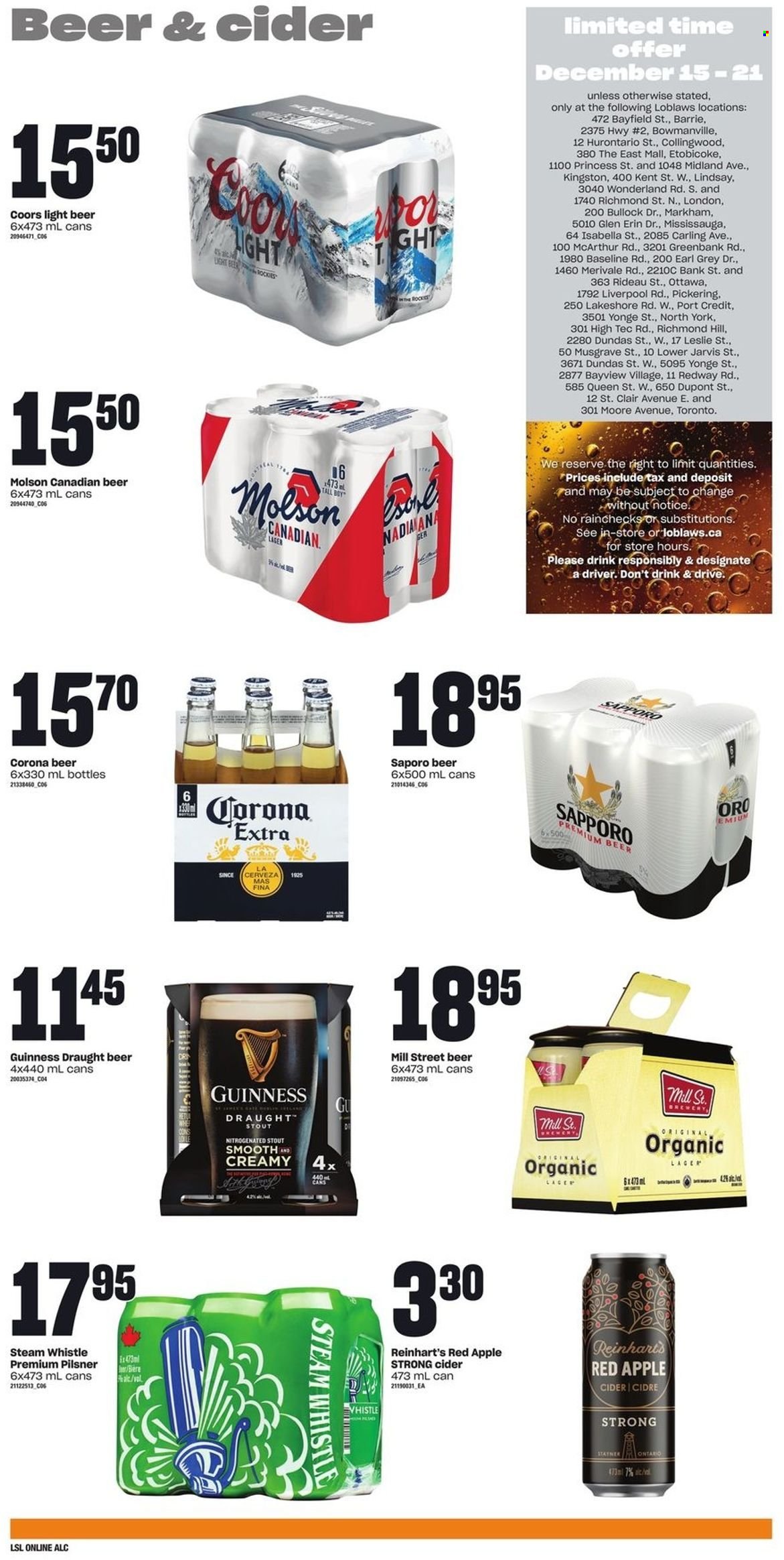 Loblaws flyer - December 15, 2022 - December 21, 2022. Page 8