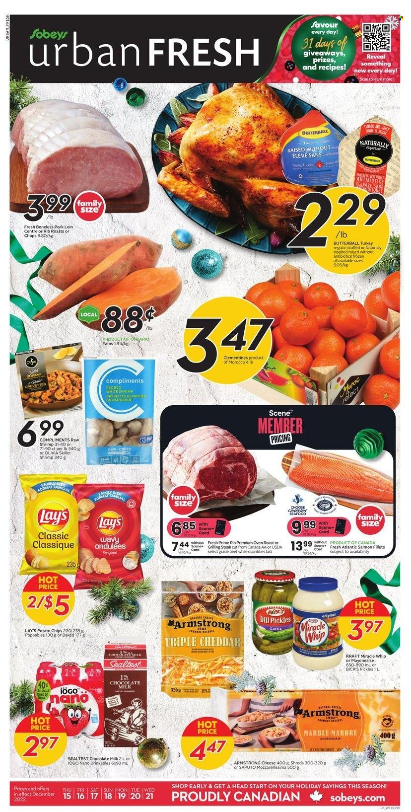 Sobeys Urban Fresh flyer - December 15, 2022 - December 20, 2022. Page 1