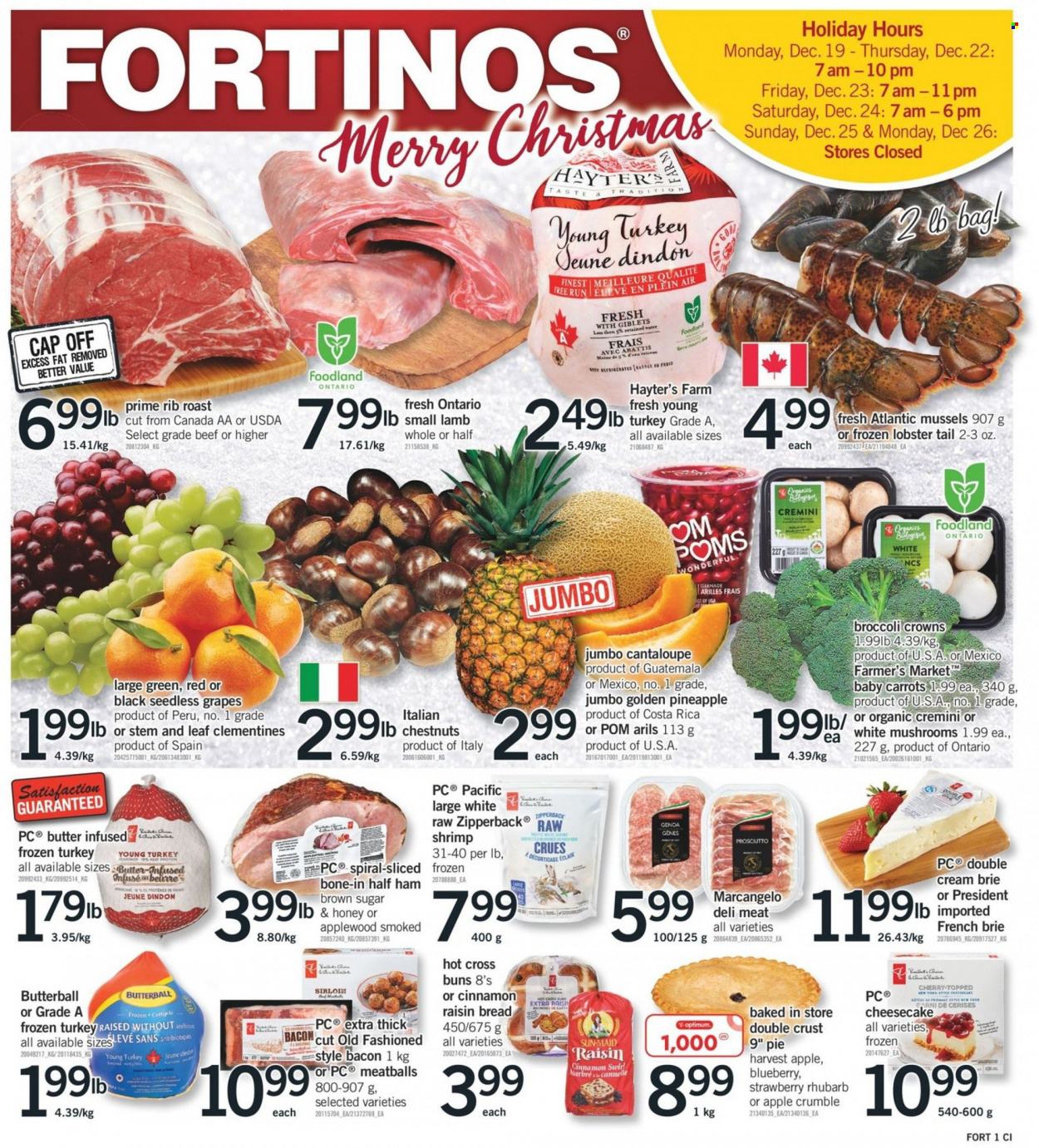 Fortinos flyer - December 15, 2022 - December 21, 2022. Page 1