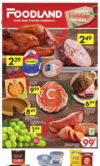 Foodland Flyer - December 15, 2022 - December 21, 2022.