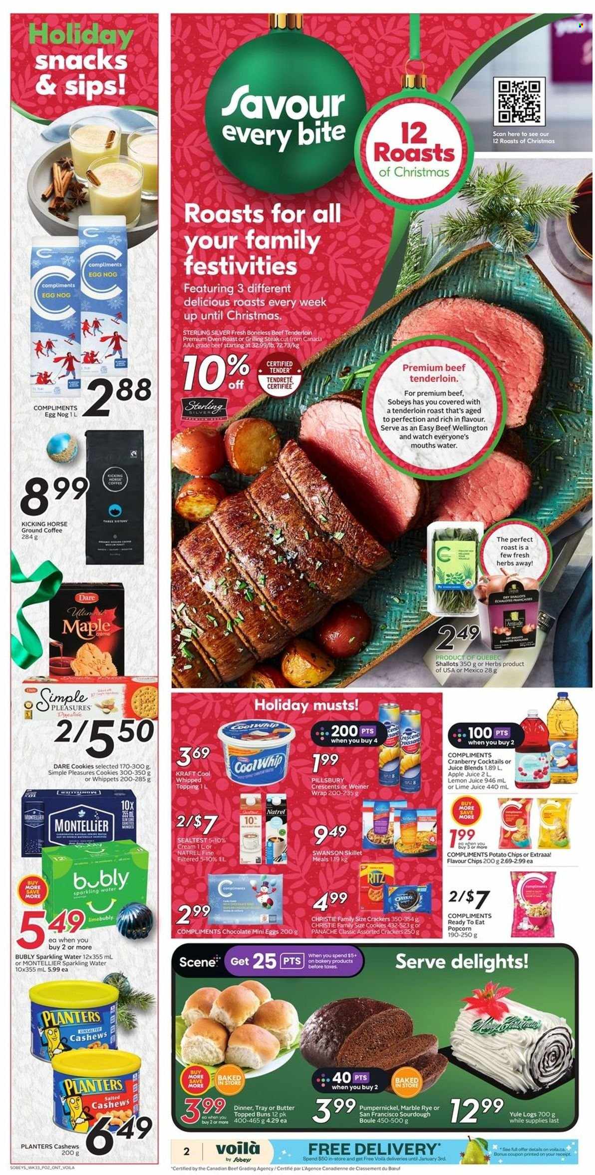 Sobeys flyer - December 15, 2022 - December 20, 2022. Page 3