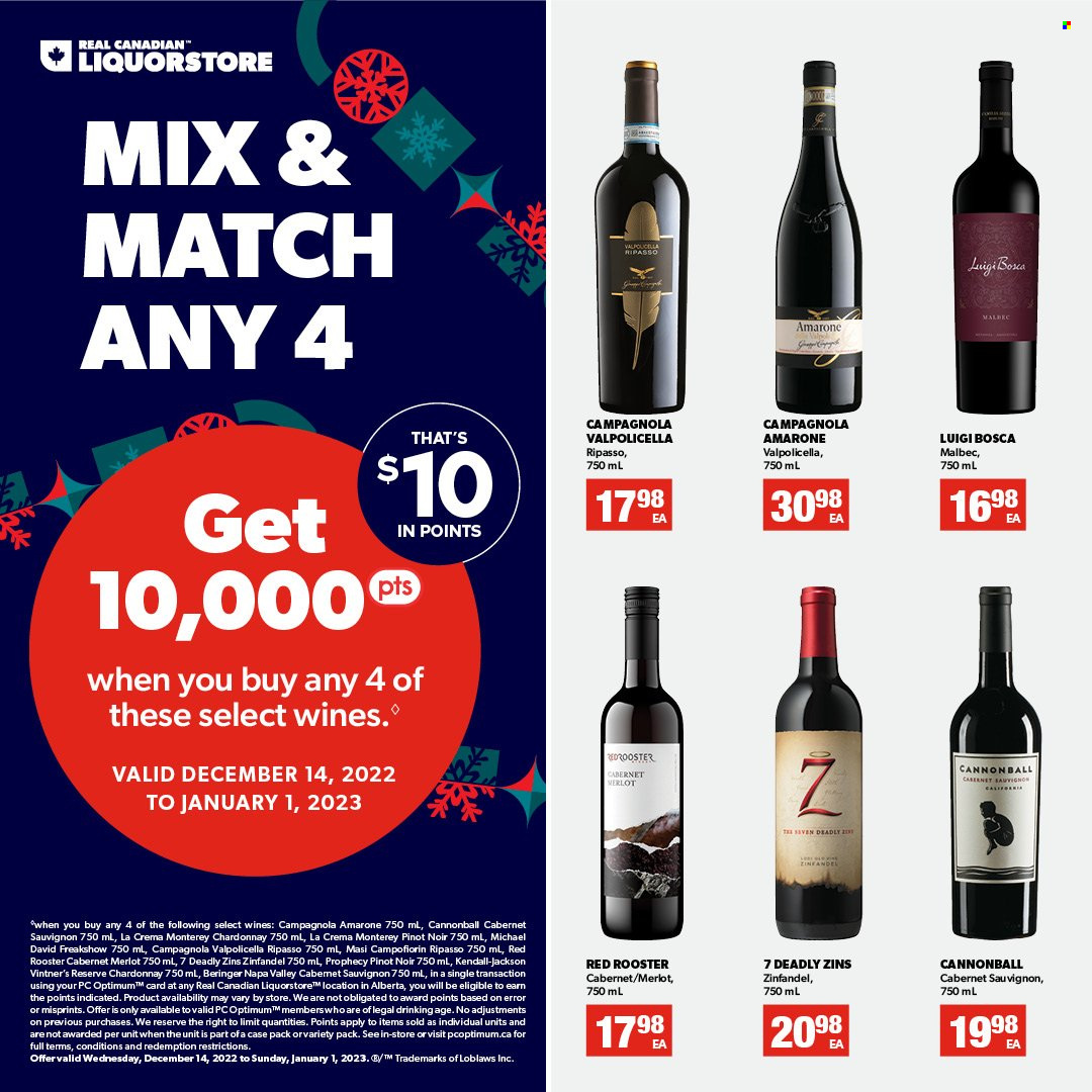 Real Canadian Liquorstore flyer - December 14, 2022 - December 24, 2022. Page 11