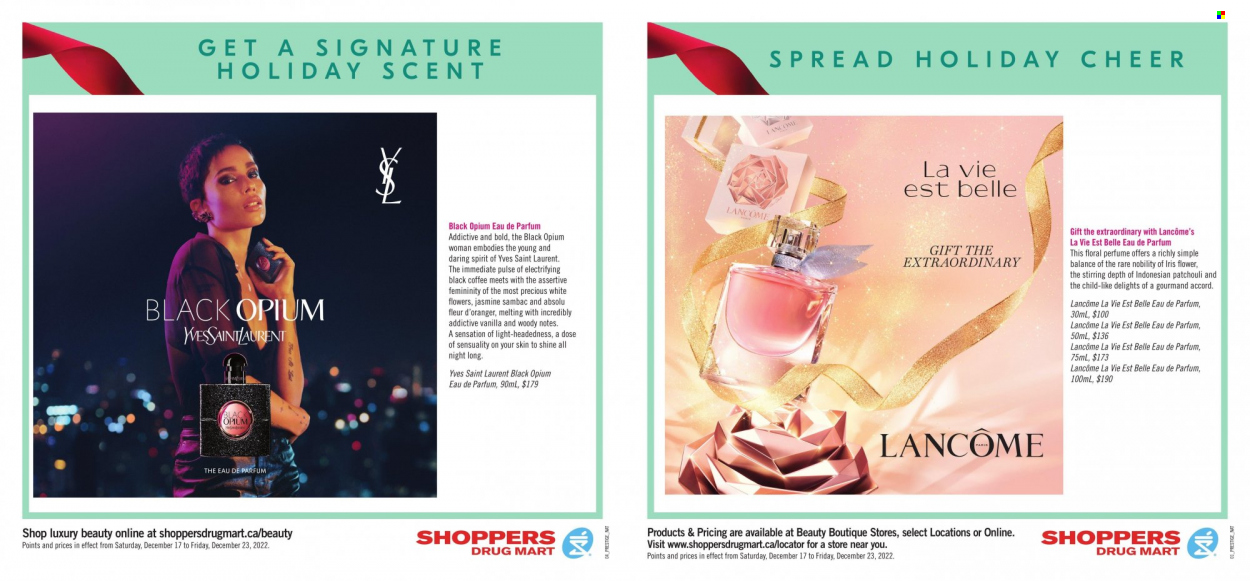Shoppers Drug Mart flyer - December 17, 2022 - December 23, 2022. Page 6