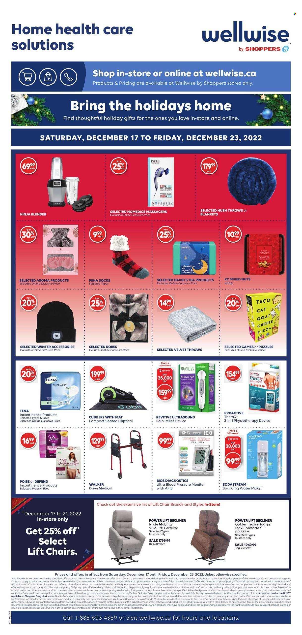 Shoppers Drug Mart flyer - December 17, 2022 - December 23, 2022. Page 16