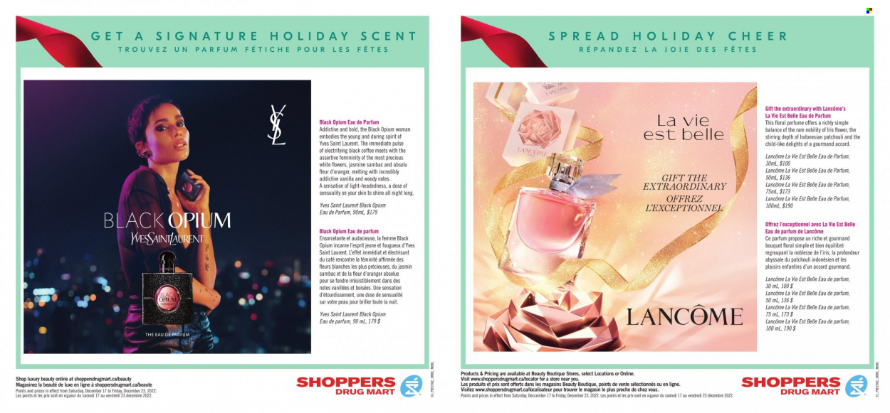 Shoppers Drug Mart flyer - December 17, 2022 - December 23, 2022. Page 6