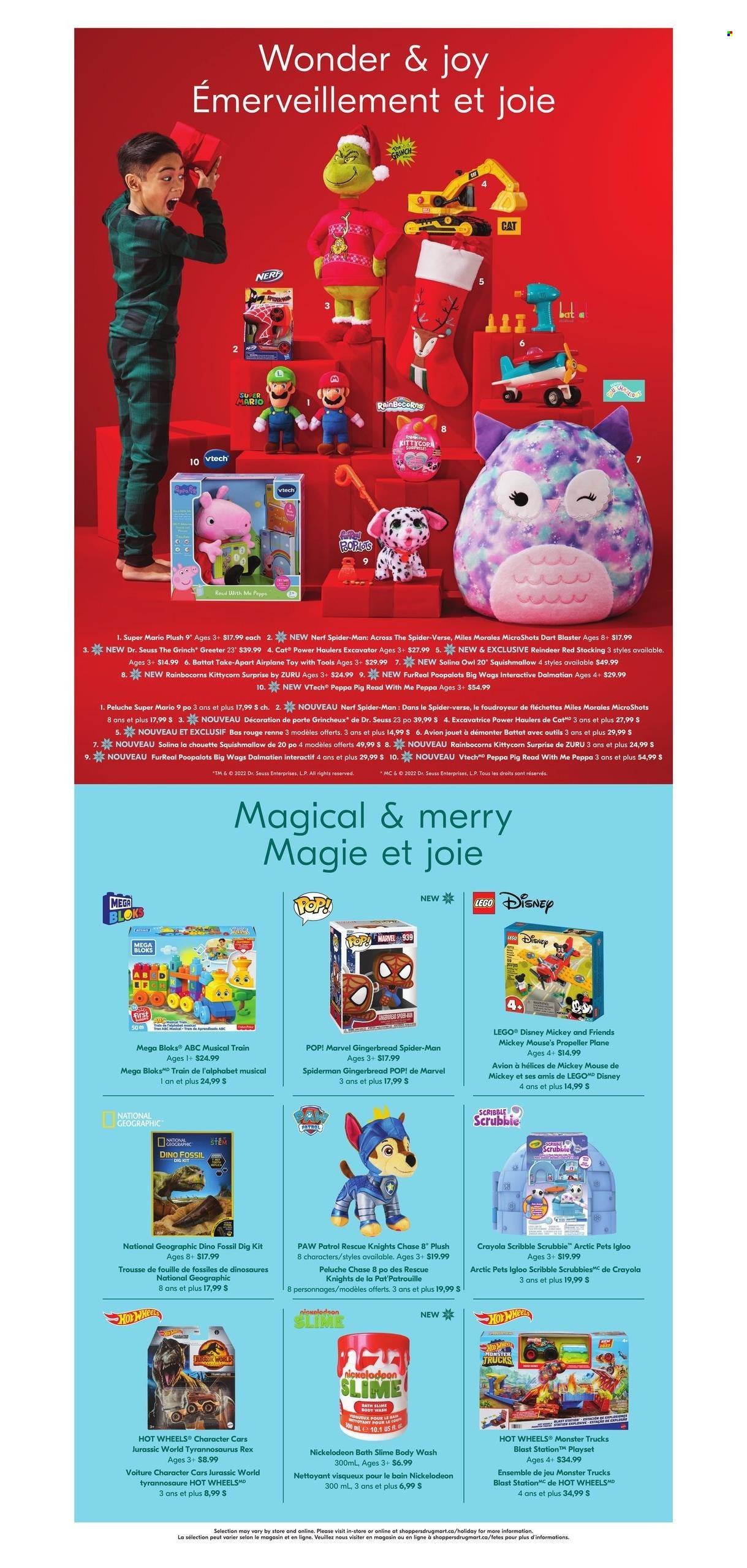 Shoppers Drug Mart flyer - December 17, 2022 - December 23, 2022. Page 14