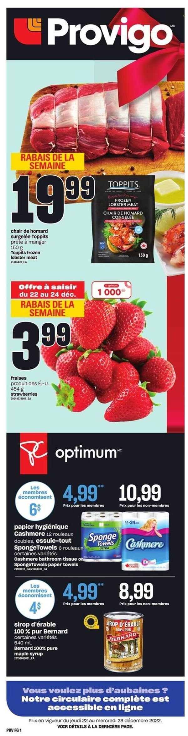 Provigo flyer - December 22, 2022 - December 28, 2022. Page 14