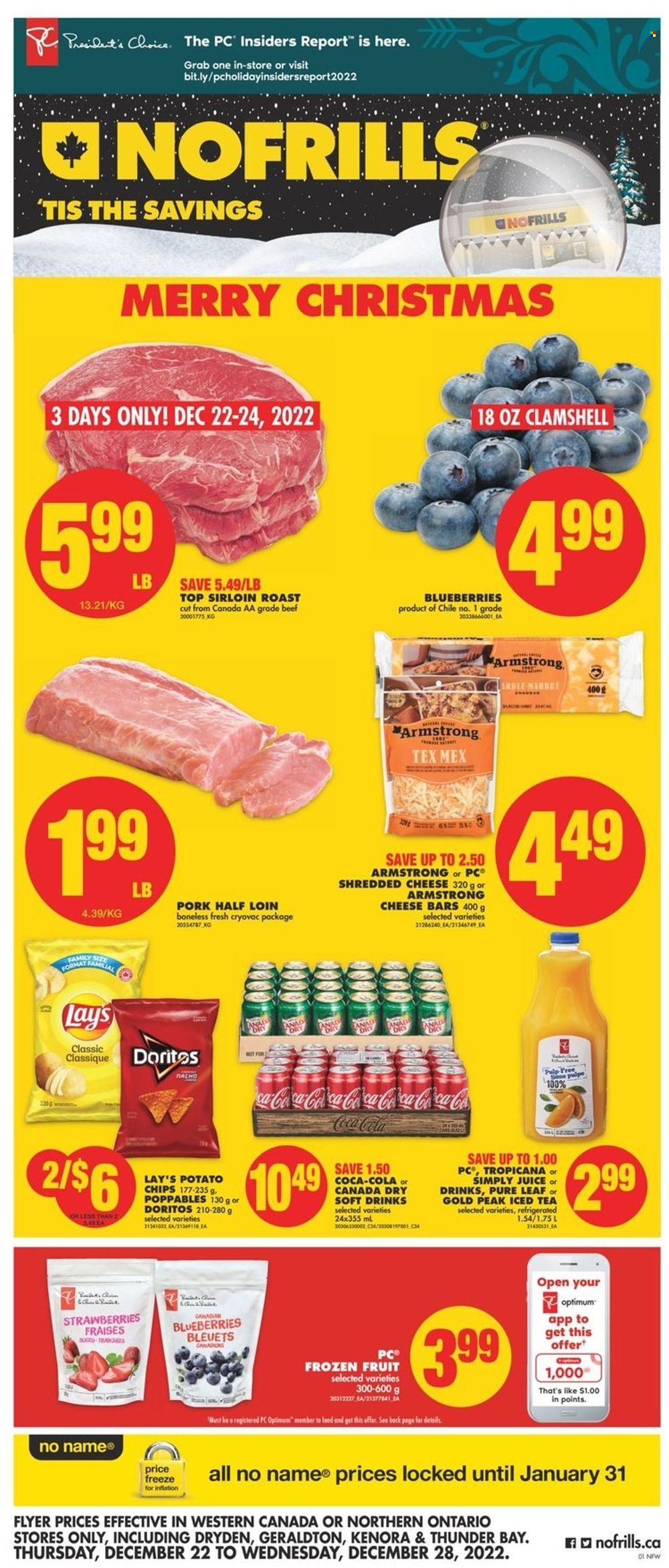 No Frills flyer - December 22, 2022 - December 28, 2022. Page 1