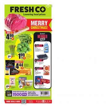 FreshCo. Flyer - December 22, 2022 - December 28, 2022.