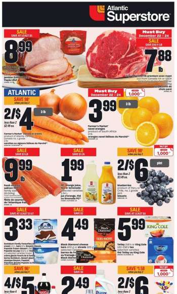 Atlantic Superstore Flyer - December 22, 2022 - December 28, 2022.