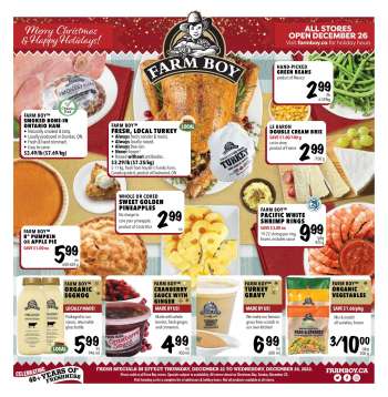 Farm Boy Flyer - December 22, 2022 - December 28, 2022.