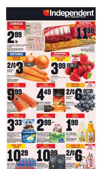 Independent Flyer - December 22, 2022 - December 28, 2022.