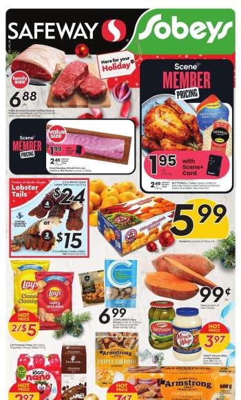 Sobeys Flyer - December 15, 2022 - December 21, 2022.