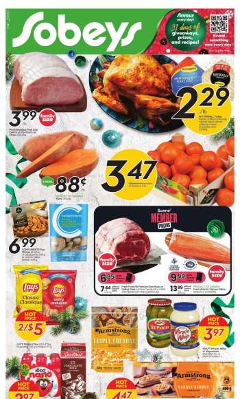 Sobeys Flyer - December 15, 2022 - December 21, 2022.