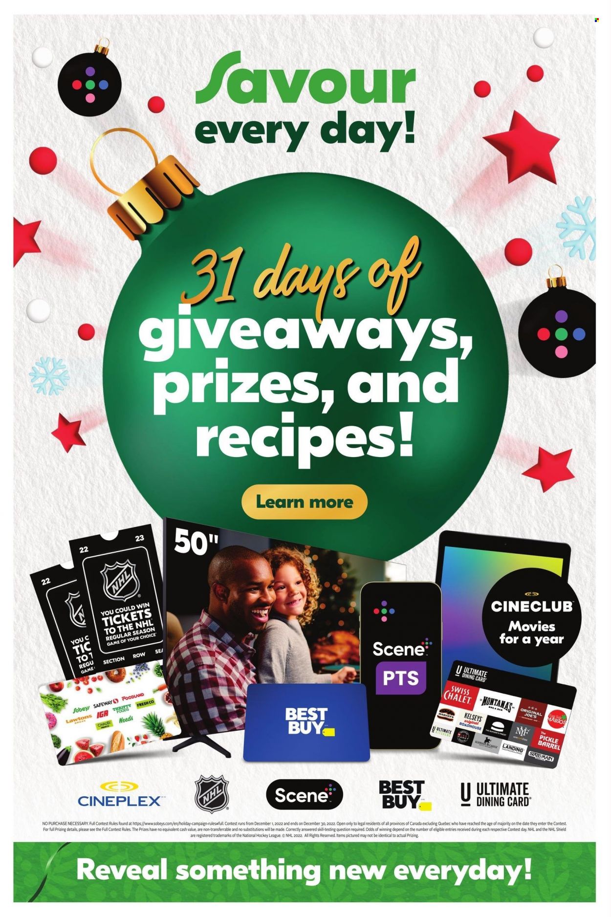 Sobeys flyer - December 15, 2022 - December 21, 2022. Page 6