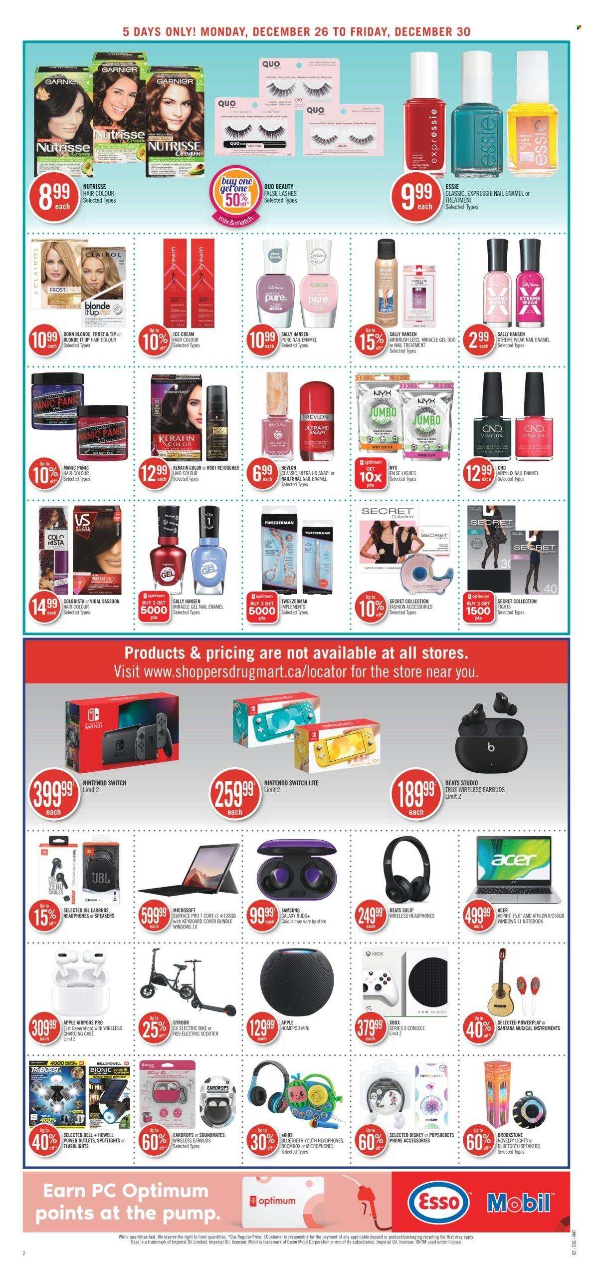 Shoppers Drug Mart flyer - December 26, 2022 - December 30, 2022. Page 7