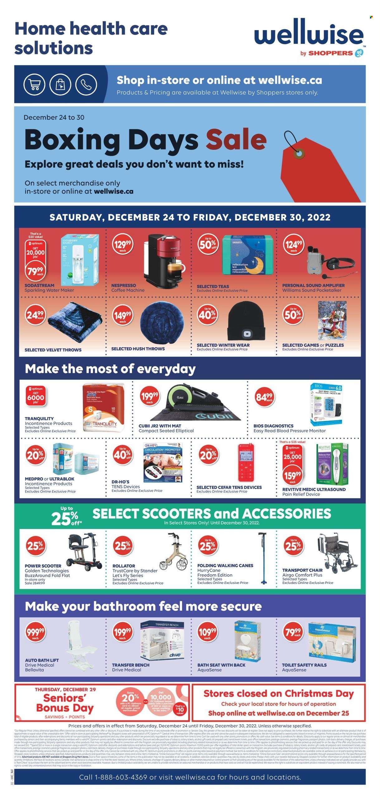Shoppers Drug Mart flyer - December 26, 2022 - December 30, 2022. Page 14