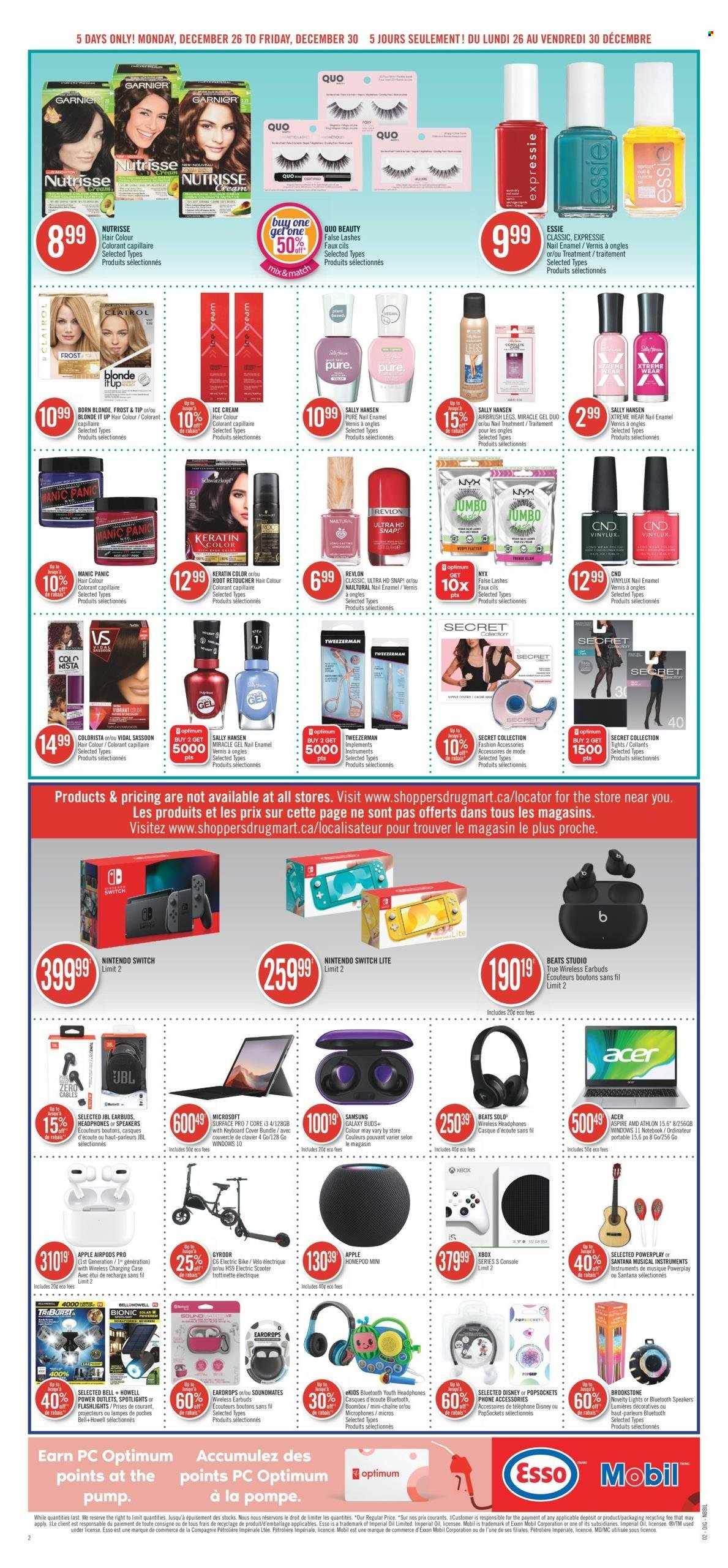 Shoppers Drug Mart flyer - December 26, 2022 - December 30, 2022. Page 7