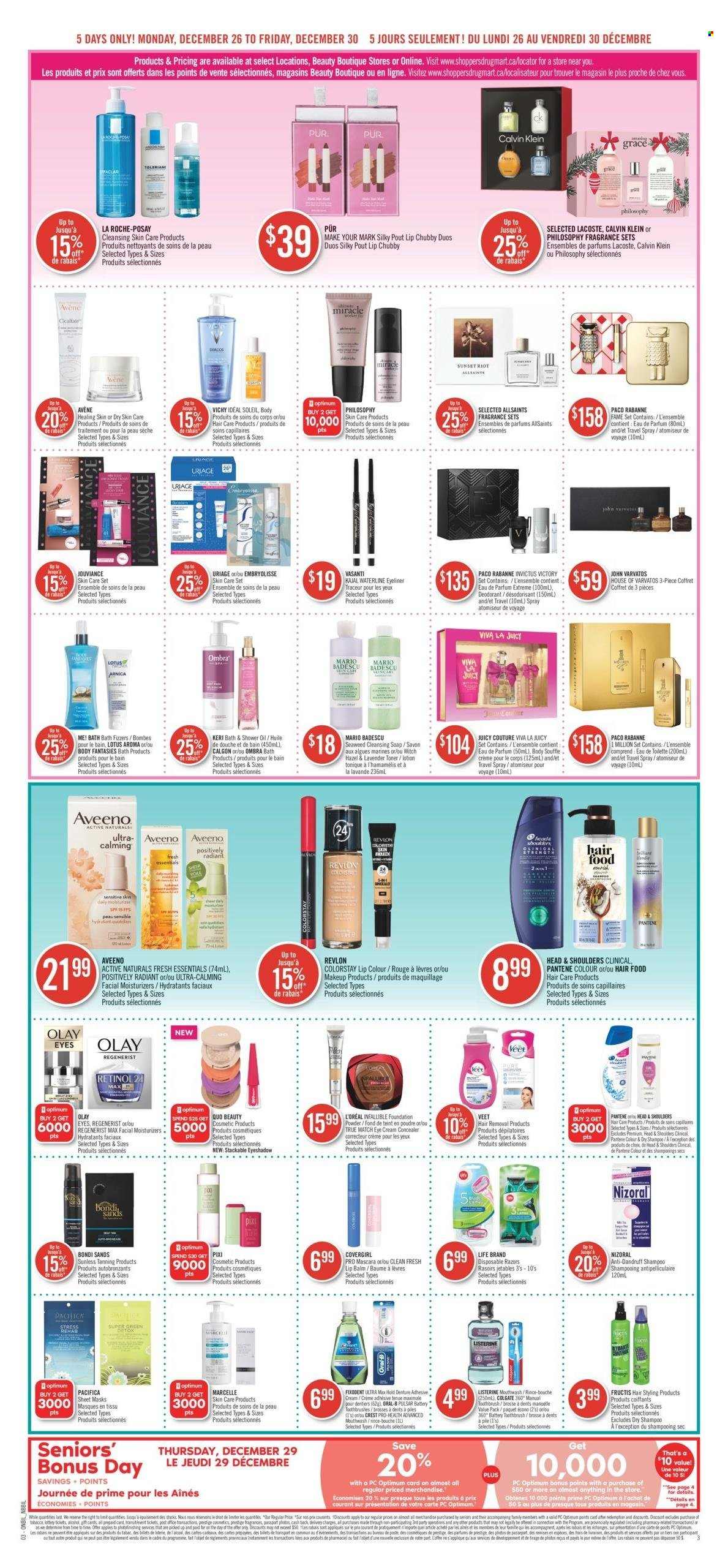Shoppers Drug Mart flyer - December 26, 2022 - December 30, 2022. Page 9