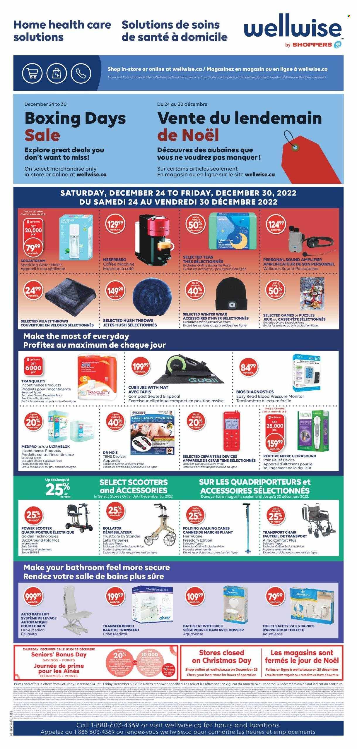 Shoppers Drug Mart flyer - December 26, 2022 - December 30, 2022. Page 14