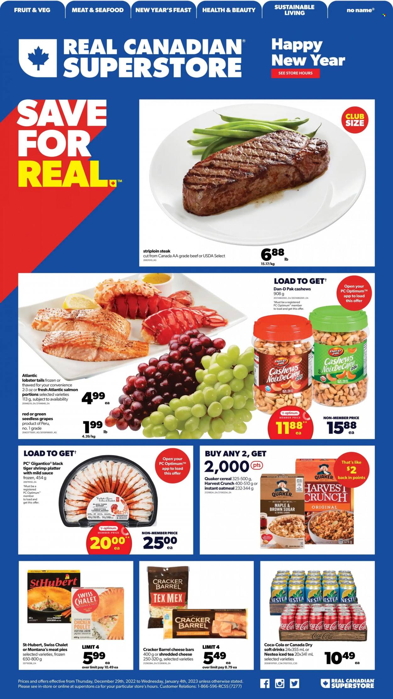 Real Canadian Superstore flyer - December 29, 2022 - January 04, 2023. Page 1