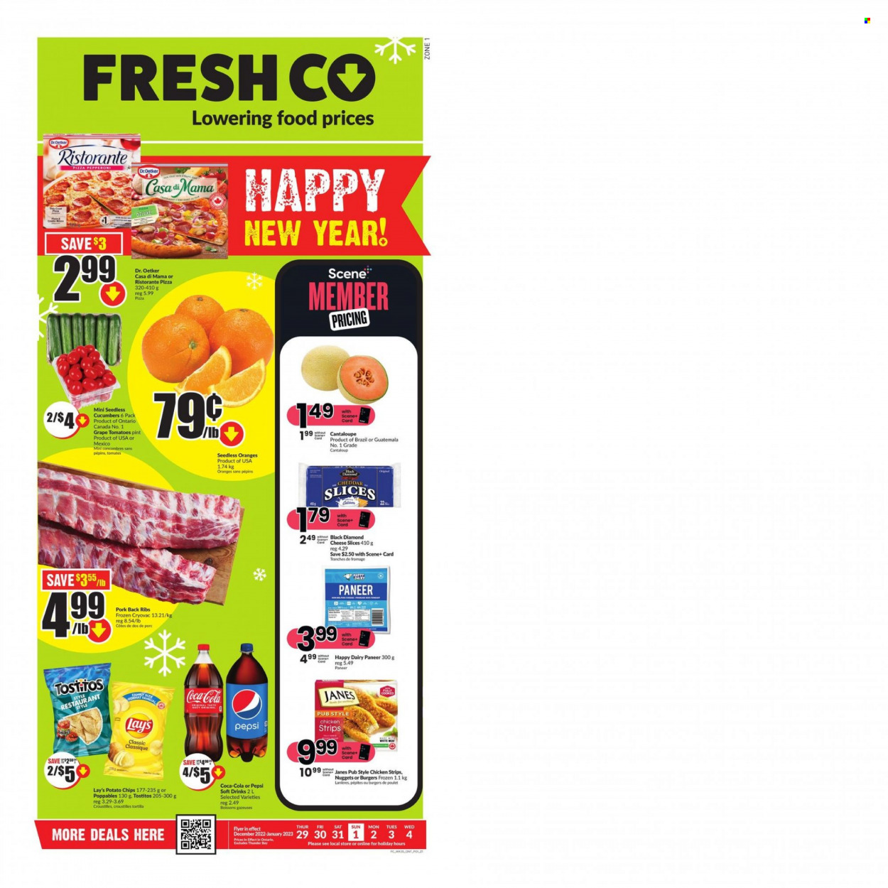 FreshCo. flyer - December 29, 2022 - January 04, 2023. Page 1