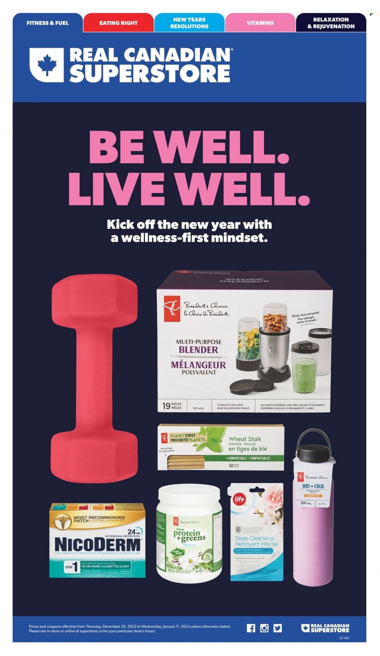 Real Canadian Superstore flyer - December 29, 2022 - January 11, 2023. Page 1