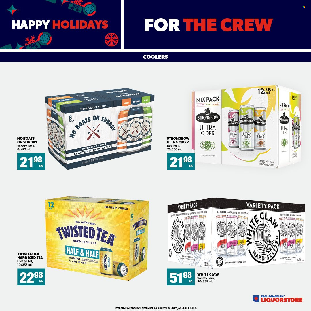 Real Canadian Liquorstore flyer - December 28, 2022 - January 01, 2023. Page 9