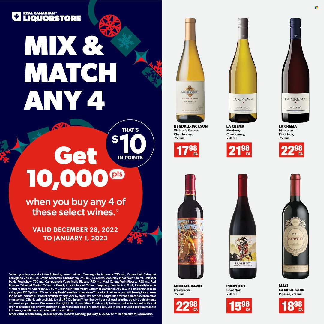 Real Canadian Liquorstore flyer - December 28, 2022 - January 01, 2023. Page 10