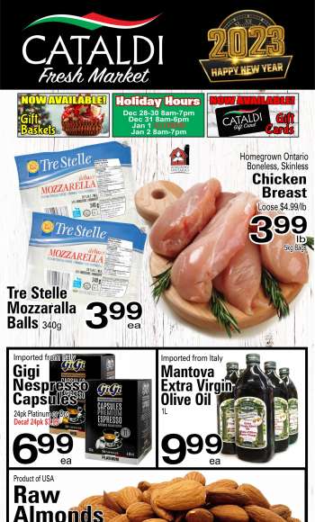 Circulaire Cataldi Fresh Market