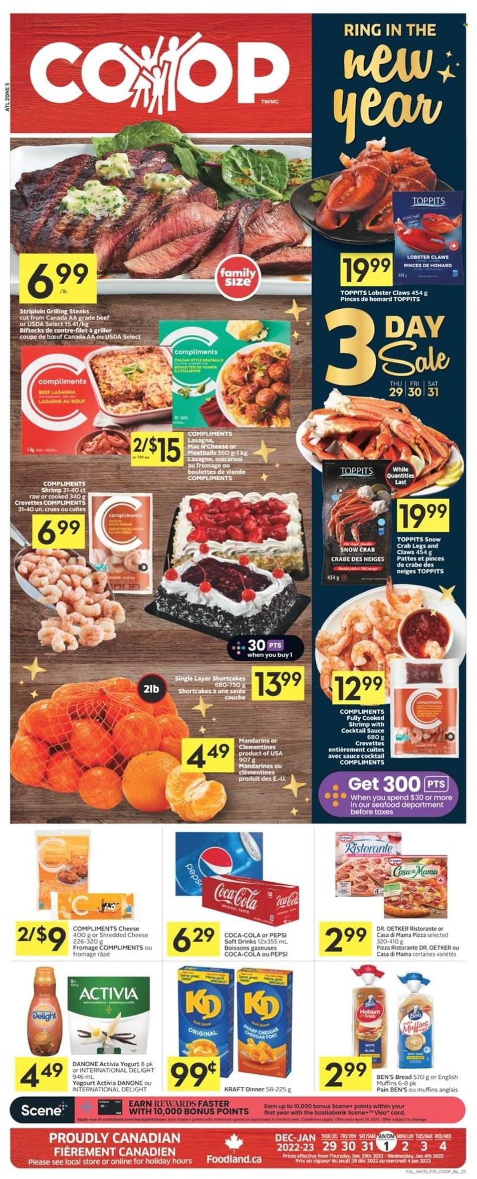 Co-op flyer - December 29, 2022 - January 04, 2023. Page 1