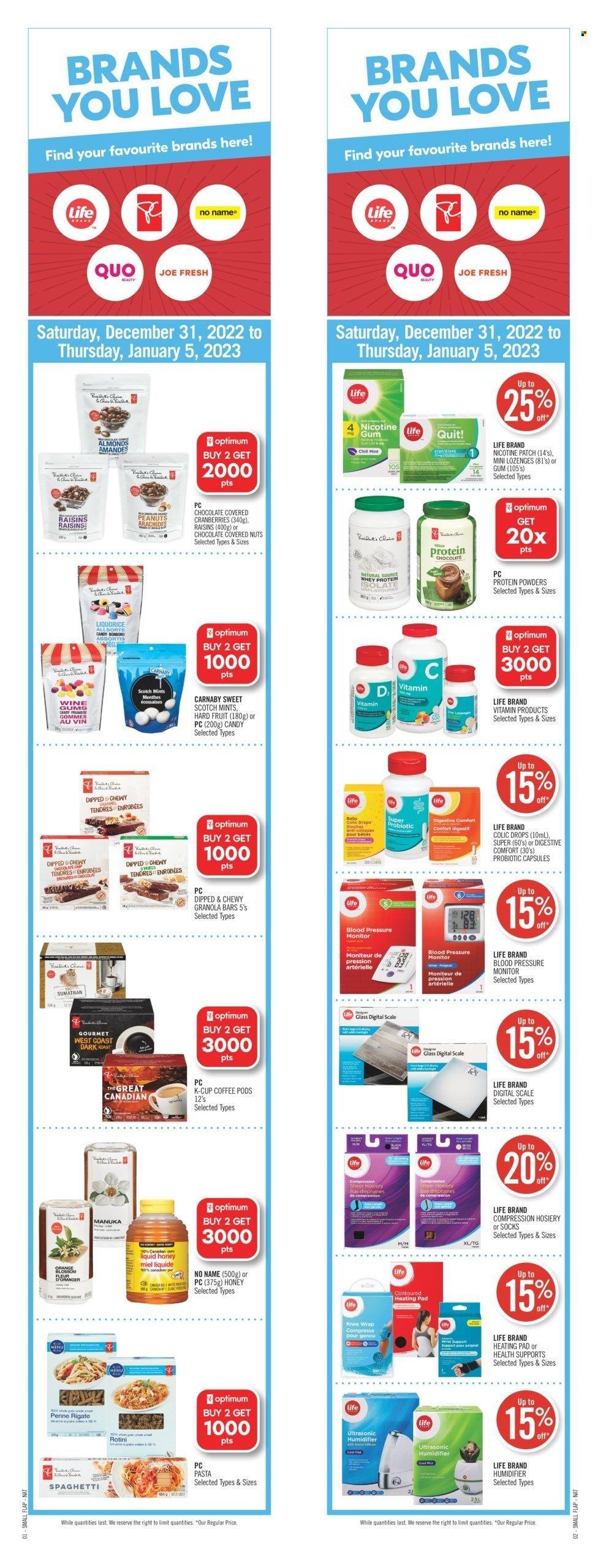 Shoppers Drug Mart flyer - December 31, 2022 - January 05, 2023. Page 16
