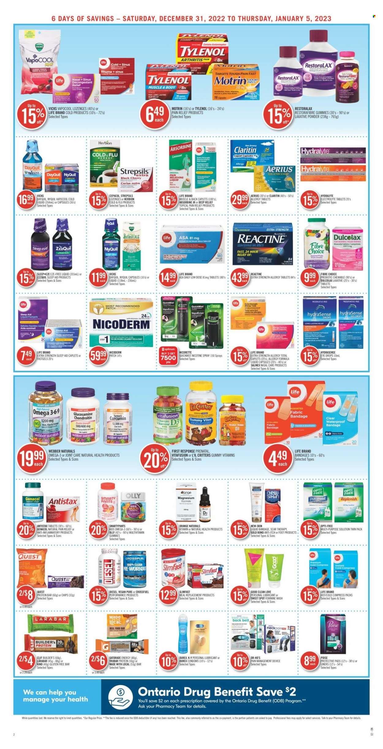 Shoppers Drug Mart flyer - December 31, 2022 - January 05, 2023. Page 2
