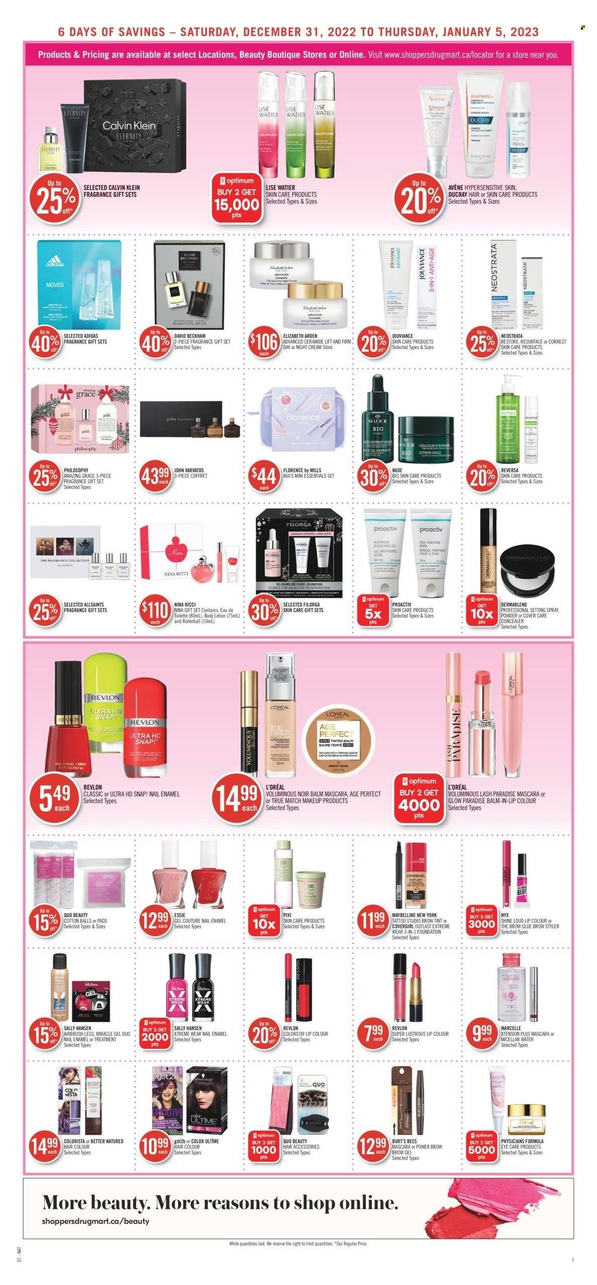 Shoppers Drug Mart flyer - December 31, 2022 - January 05, 2023. Page 11