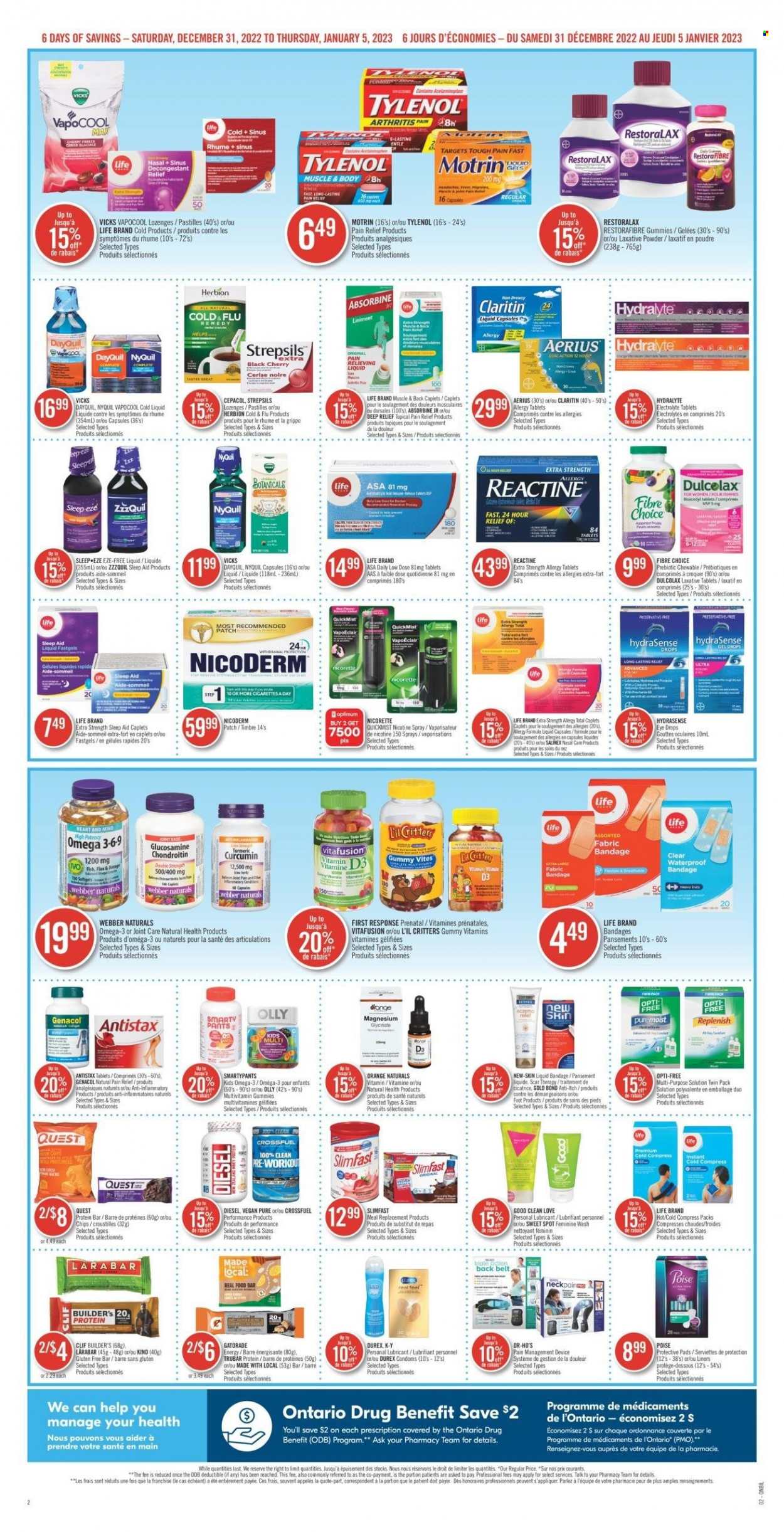 Shoppers Drug Mart flyer - December 31, 2022 - January 05, 2023. Page 2